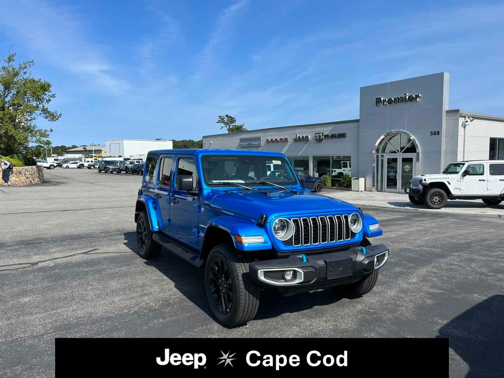 New 2024 Jeep Wrangler 4xe 4DOOR SAHARA for Sale Hyannis, MA Premier