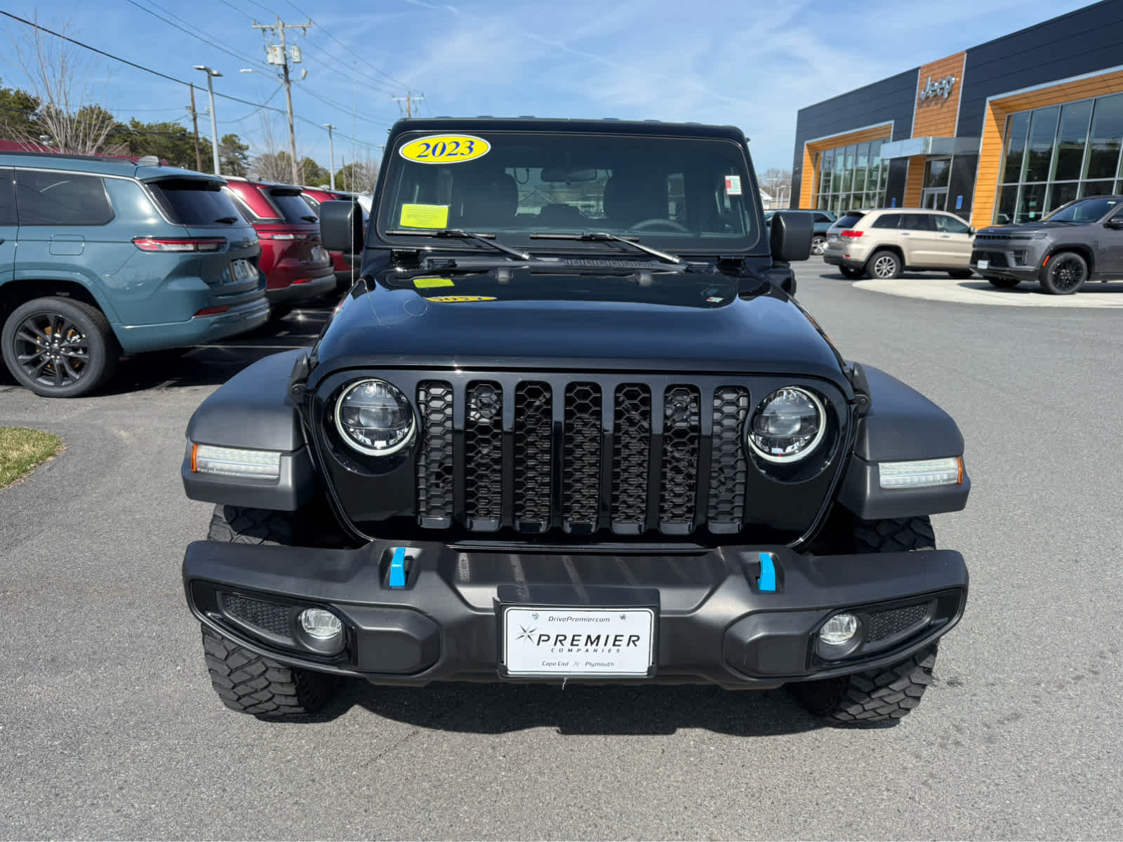 Used 2023 Jeep Wrangler 4xe Willys 4XE with VIN 1C4JJXN69PW611174 for sale in Barnstable, MA