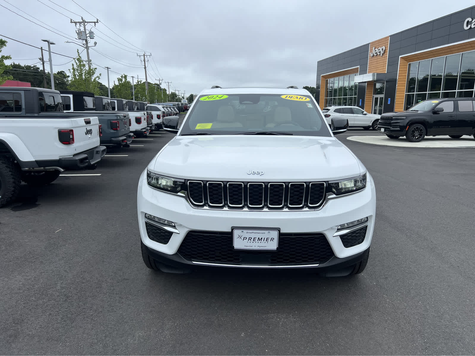 Used 2024 Jeep Grand Cherokee 4xe with VIN 1C4RJYB61RC110958 for sale in Hyannis, MA