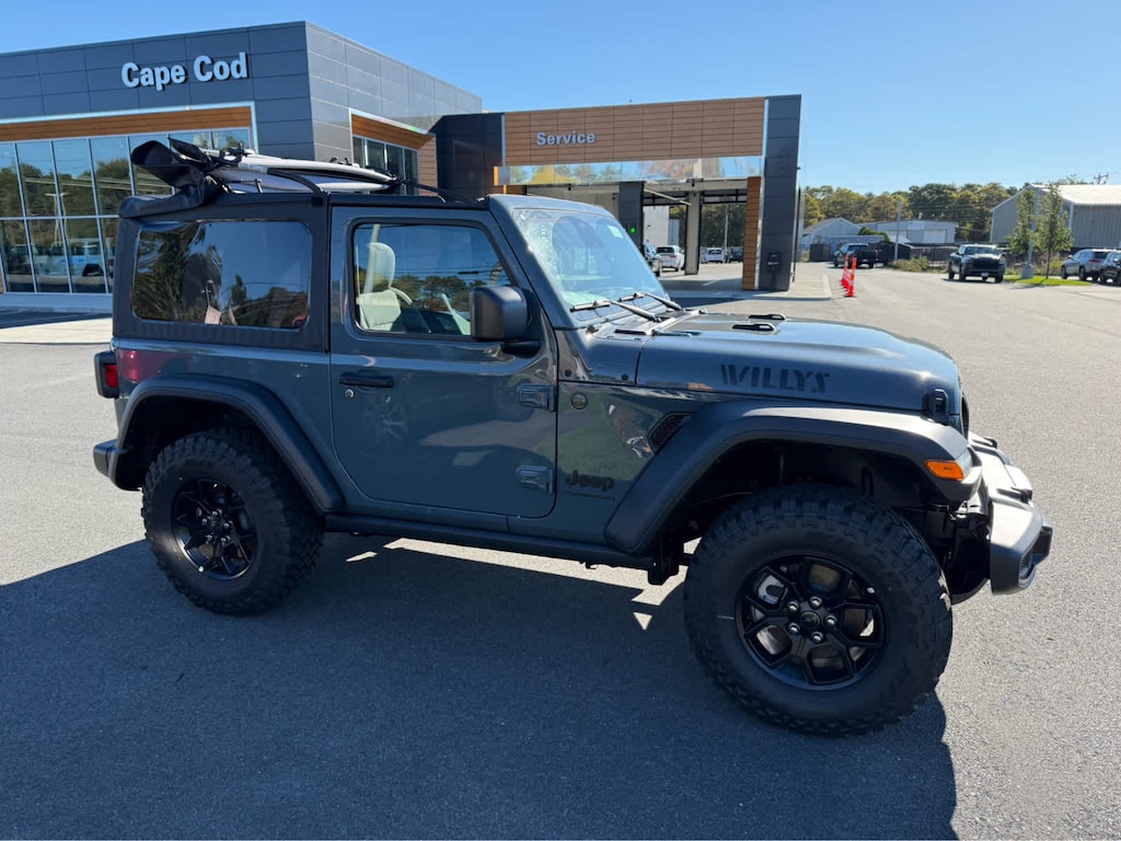 New 2025 Jeep Wrangler 2-DOOR WILLYS Sport Utility
