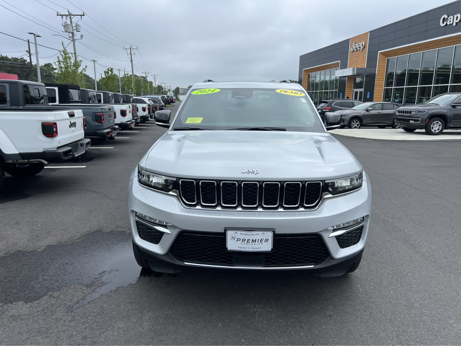 Used 2024 Jeep Grand Cherokee 4xe with VIN 1C4RJYB64RC110808 for sale in Hyannis, MA