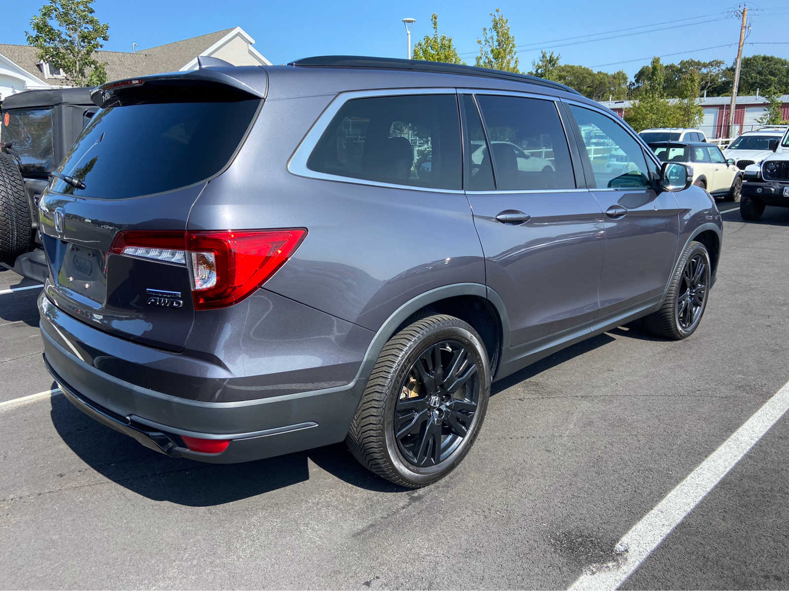 Used 2021 Honda Pilot SE with VIN 5FNYF6H25MB022190 for sale in Hyannis, MA