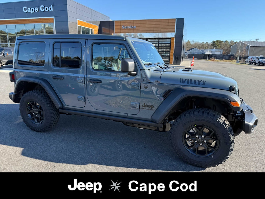 New 2026 Jeep Wrangler 4-DOOR WILLYS Sport Utility