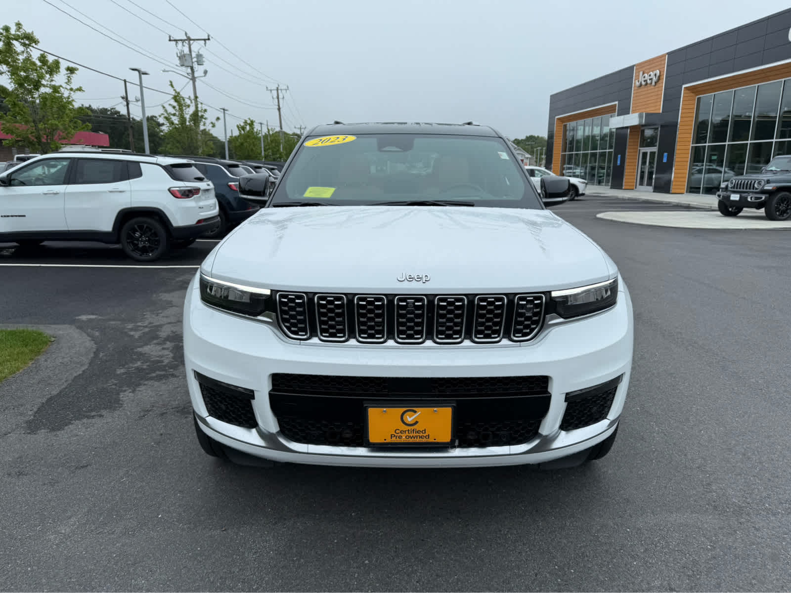 Certified 2023 Jeep Grand Cherokee L Summit Reserve with VIN 1C4RJKEG6P8731212 for sale in Hyannis, MA