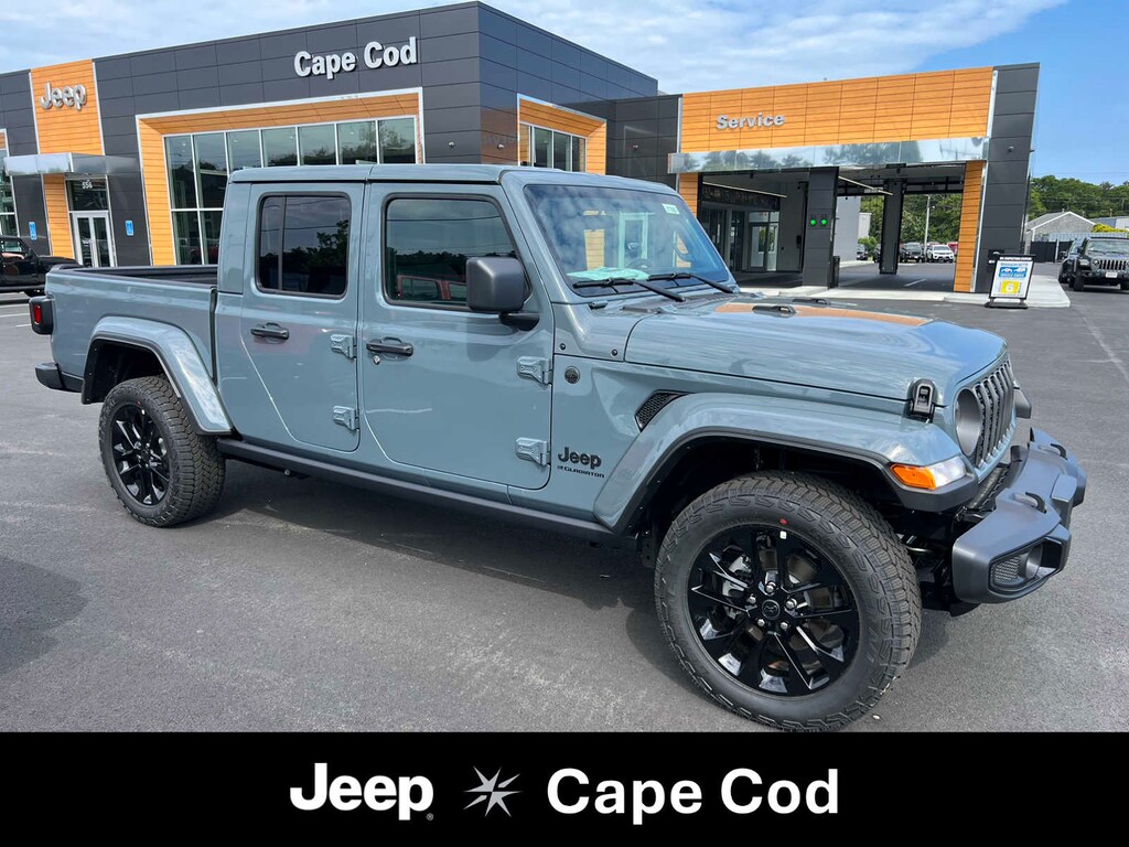 New 2024 Jeep Gladiator Sport S Sport Utility in Anvil Clear Coat For