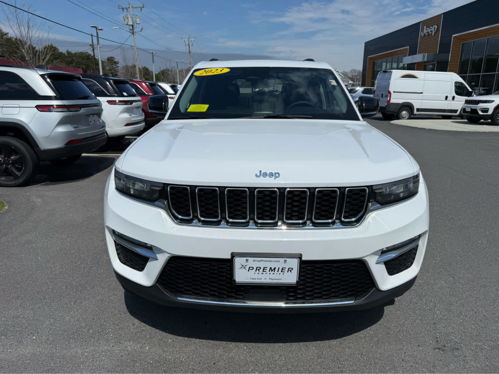 Used 2023 Jeep Grand Cherokee 4xe with VIN 1C4RJYB63P8787896 for sale in Barnstable, MA