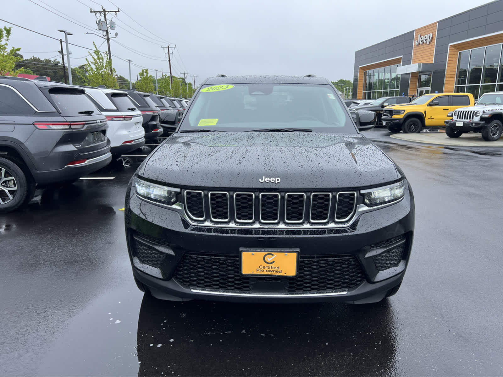 Certified 2023 Jeep Grand Cherokee Laredo with VIN 1C4RJHAGXPC541385 for sale in Hyannis, MA