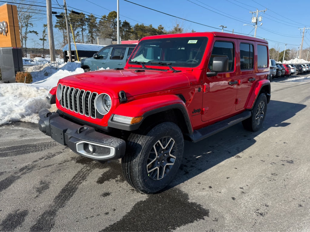 New 2026 Jeep Wrangler 4-DOOR SAHARA Sport Utility