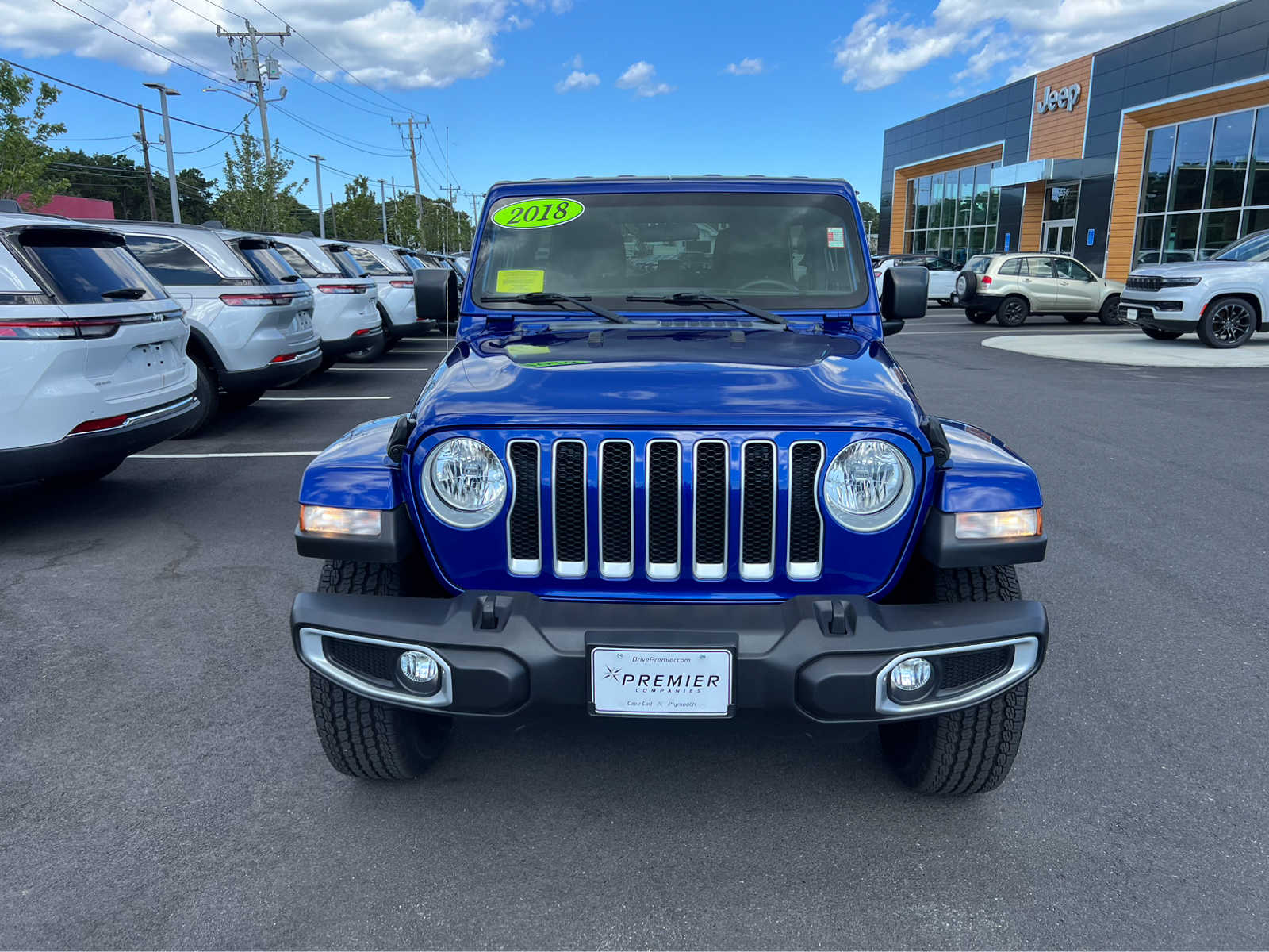 Used 2018 Jeep All-New Wrangler Unlimited Sahara with VIN 1C4HJXEGXJW208156 for sale in Hyannis, MA