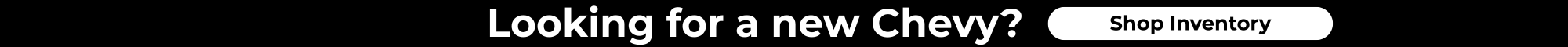 Chevy inventory banner