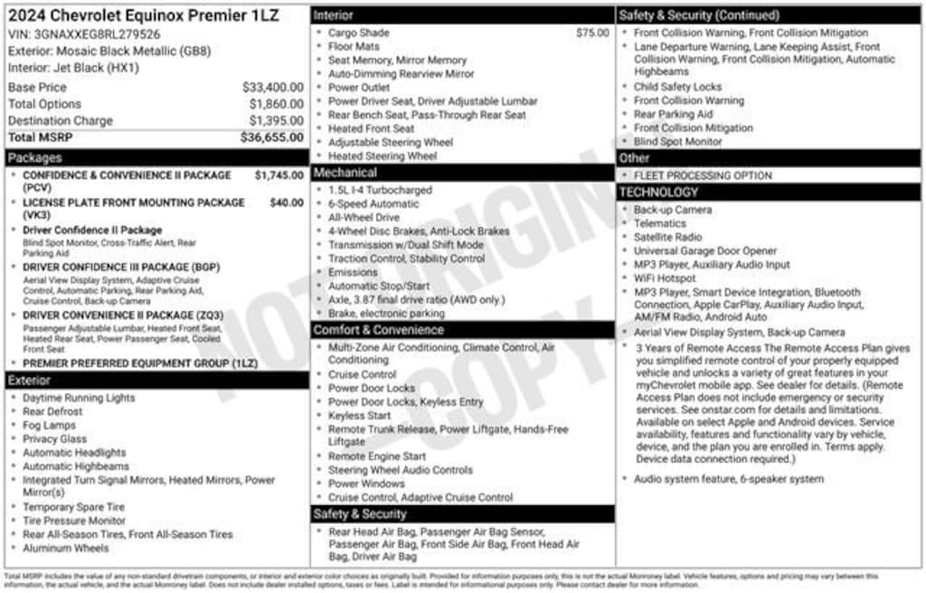 Used 2024 Chevrolet Equinox Premier SUV