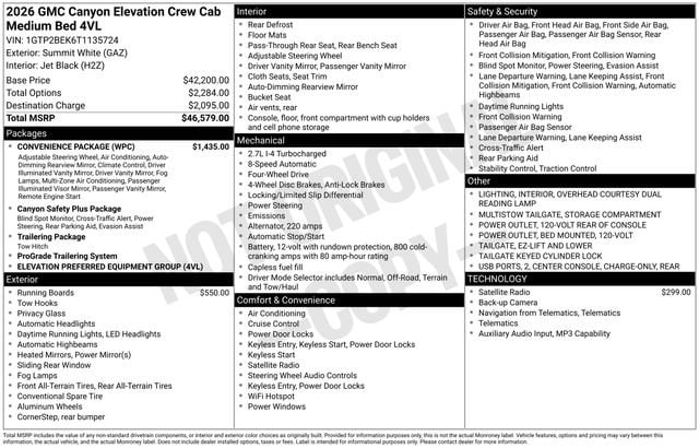 2026 GMC Canyon Elevation - Photo 3