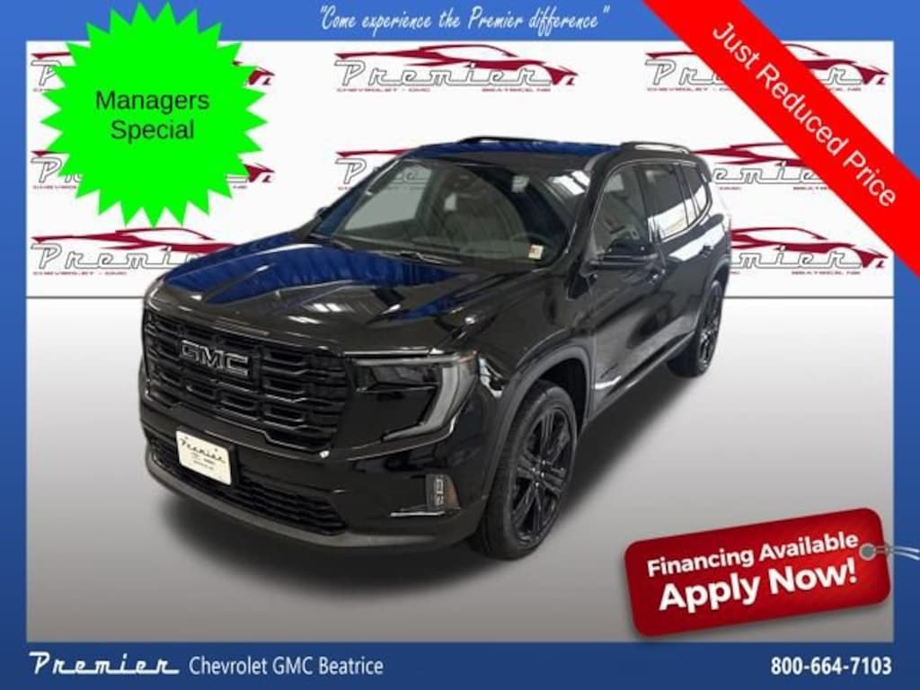New 2026 GMC Acadia Elevation SUV