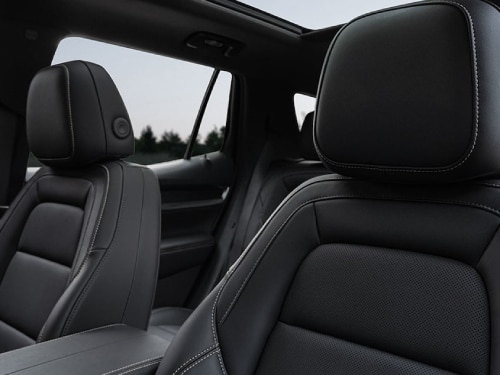 2025 GMC Terrain close up view of front seats