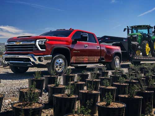 2025 Silverado HD towing