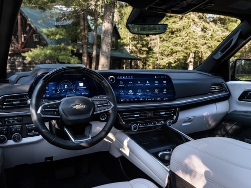 2025 Chevrolet Tahoe view of dash