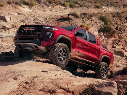 2024 GMC Canyon off-roading