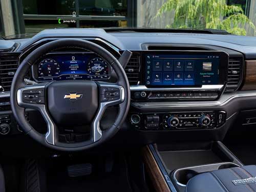 2025 Silverado HD dash