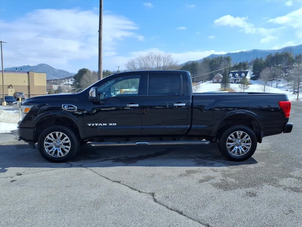 Used 2017 Nissan Titan XD Platinum Reserve Diesel Truck Crew Cab