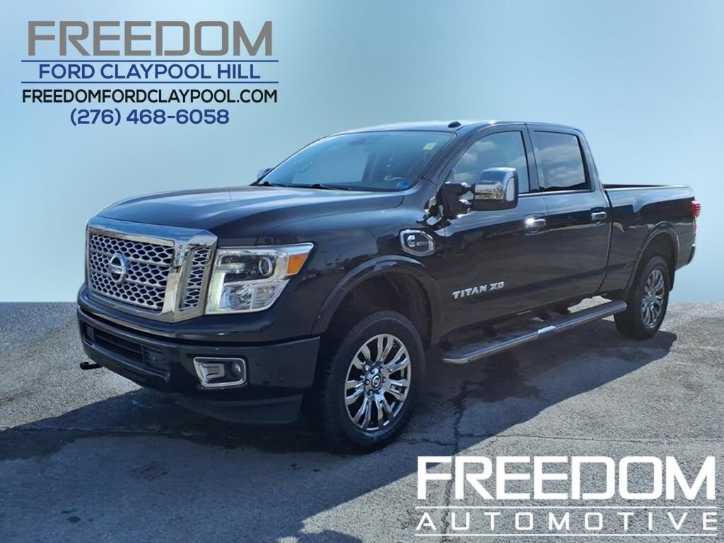 Used 2017 Nissan Titan XD Platinum Reserve Diesel Truck Crew Cab
