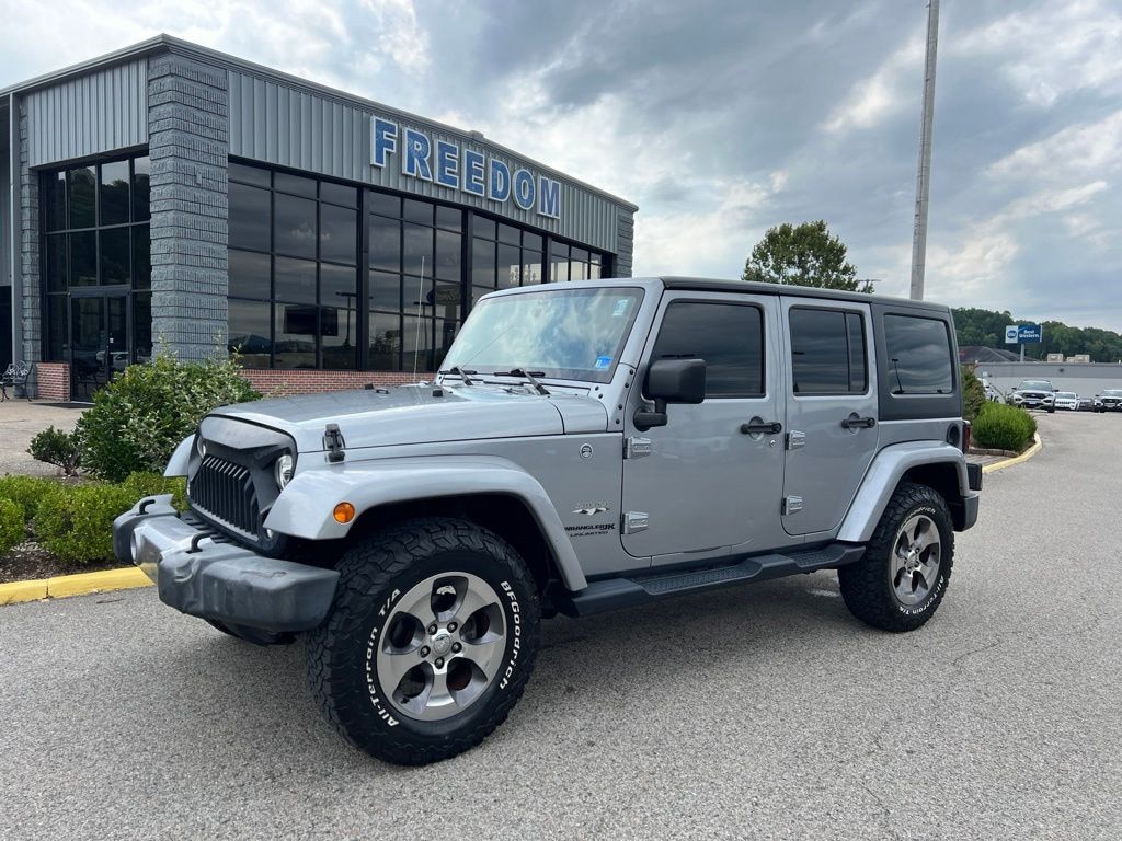Used 2018 Jeep Wrangler JK Unlimited Sahara 4x4 SUV