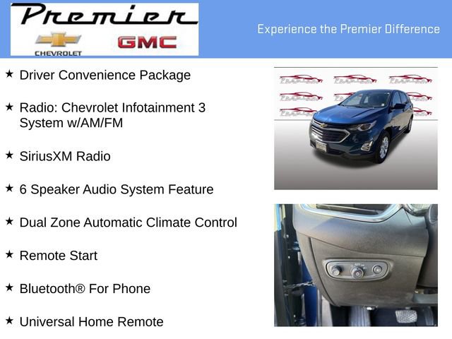 Used 2020 Chevrolet Equinox LT with VIN 2GNAXTEV8L6131850 for sale in Beatrice, NE