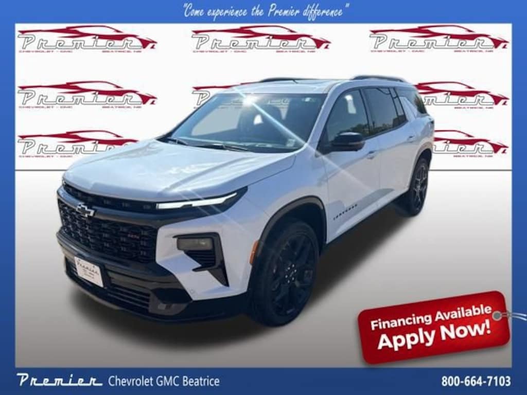 New 2026 Chevrolet Traverse RS SUV