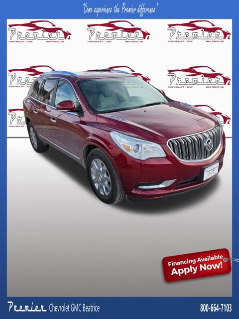 Used 2017 Buick Enclave Leather with VIN 5GAKVBKD9HJ291675 for sale in Beatrice, NE