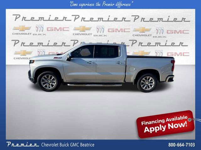 Used 2020 Chevrolet Silverado 1500 LTZ with VIN 1GCUYGEDXLZ234788 for sale in Beatrice, NE