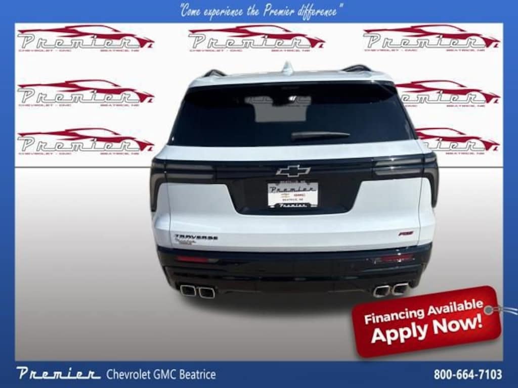 New 2026 Chevrolet Traverse RS SUV