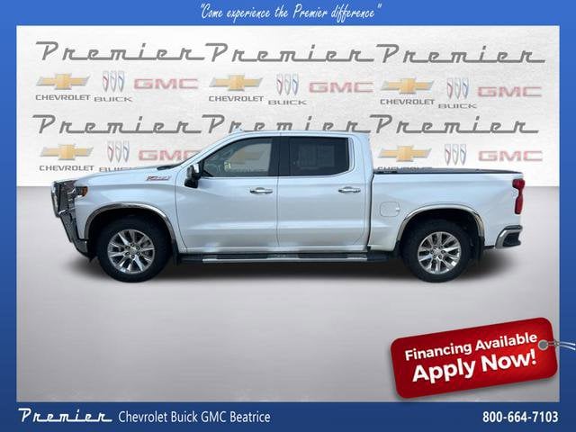 Used 2021 Chevrolet Silverado 1500 LTZ with VIN 1GCUYGED8MZ210698 for sale in Beatrice, NE