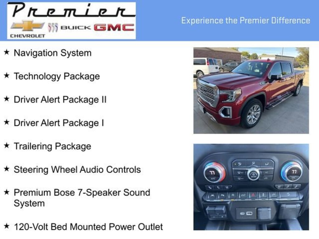 Used 2020 GMC Sierra 1500 For Sale at Premier Chevrolet Buick GMC
