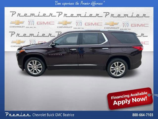 Used 2021 Chevrolet Traverse High Country with VIN 1GNERNKW4MJ140067 for sale in Beatrice, NE