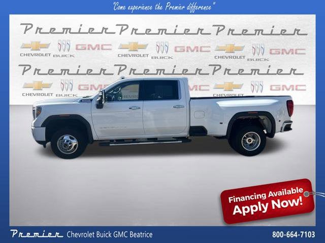 Used 2022 GMC Sierra 3500 Denali HD Denali with VIN 1GT49WEY6NF297742 for sale in Beatrice, NE