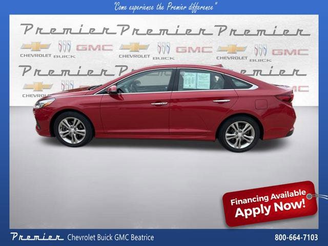 Used 2018 Hyundai Sonata Limited with VIN 5NPE34AF3JH607666 for sale in Beatrice, NE