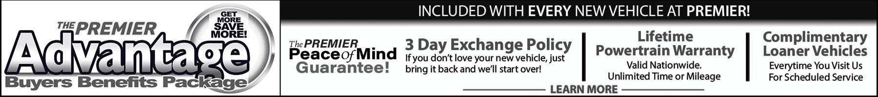 The Premier Advantage Buyers Benefits Package