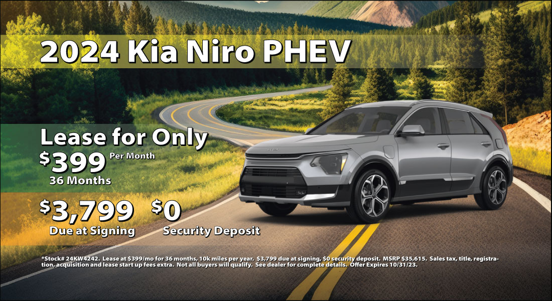 2023 Kia Niro PHEV - Lease for $399/mo