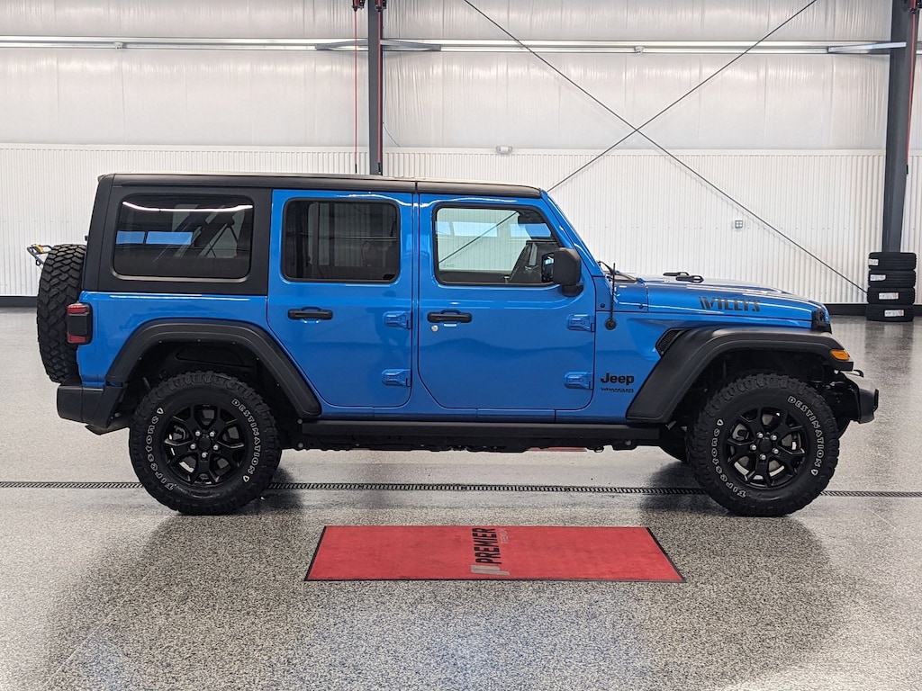 Used 2022 Jeep Wrangler Unlimited Willys Convertible