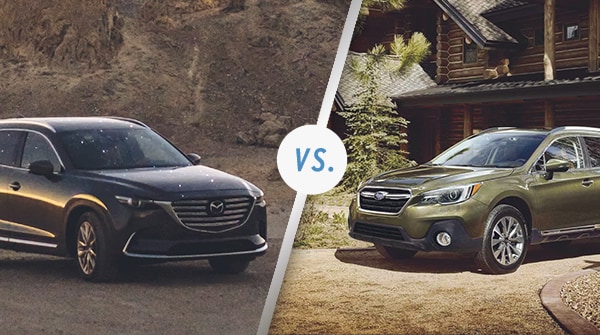 Comparison: 2019 Mazda CX-9 vs 2019 Subaru Outback