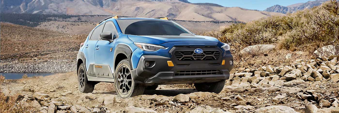 2024 Subaru Crosstrek Wilderness off-roading in San Jose, CA