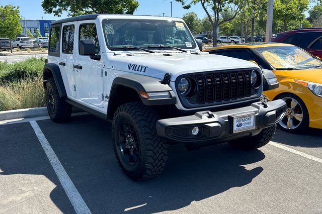 Used 2025 Jeep Wrangler 4xe Willys 4XE with VIN 1C4RJXN68SW585873 for sale in Fremont, CA