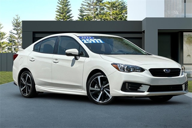 Used 2023 Subaru Impreza Sport with VIN 4S3GKAM61P3605148 for sale in Fremont, CA