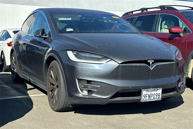 Used 2019 Tesla Model X 100D with VIN 5YJXCBE21KF147170 for sale in Fremont, CA