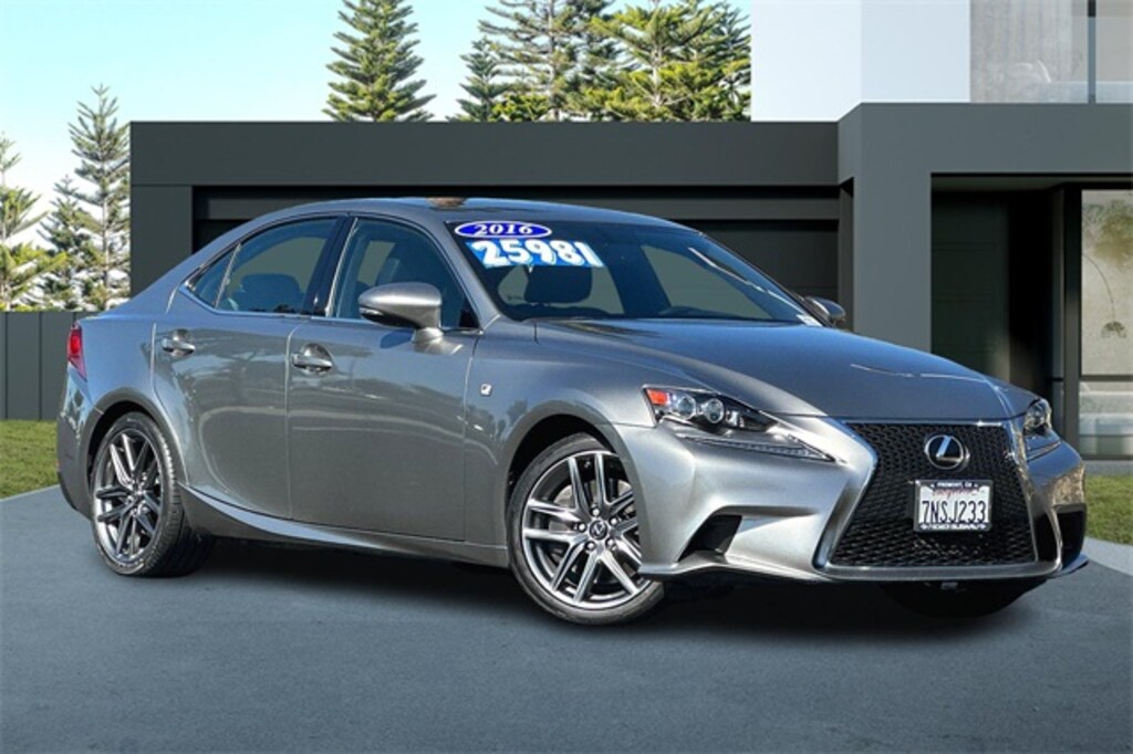 Used 2016 LEXUS IS For Sale in Fremont, CA Near Milipitas, Oakland