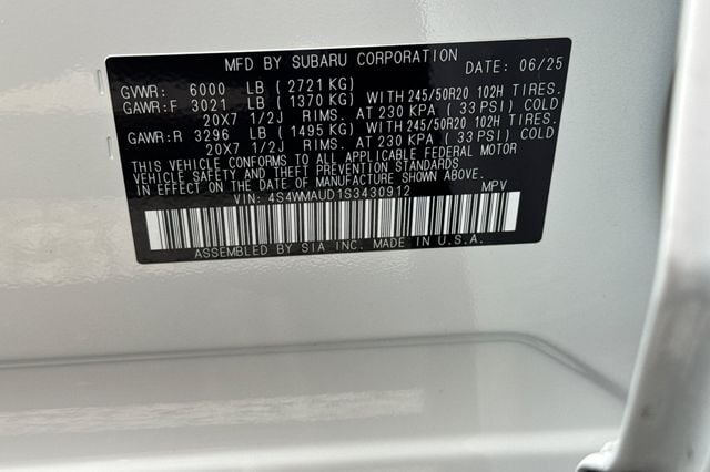 2025 Subaru Ascent Touring - Photo 38