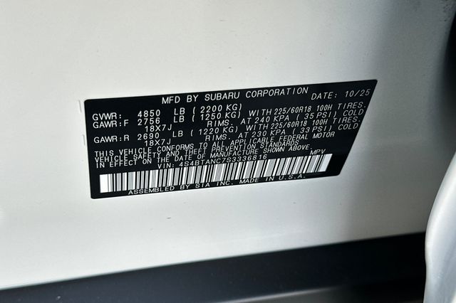 2025 Subaru Outback Limited - Photo 35