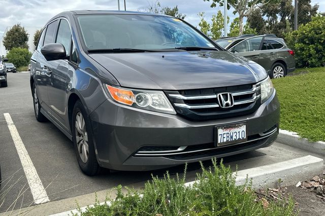 Used 2014 Honda Odyssey EX-L with VIN 5FNRL5H62EB119648 for sale in Fremont, CA