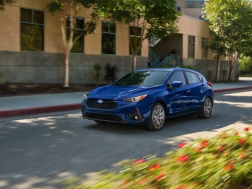 2026 Subaru Impreza driving