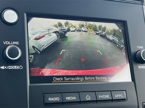 2025 Subaru Impreza rear camera