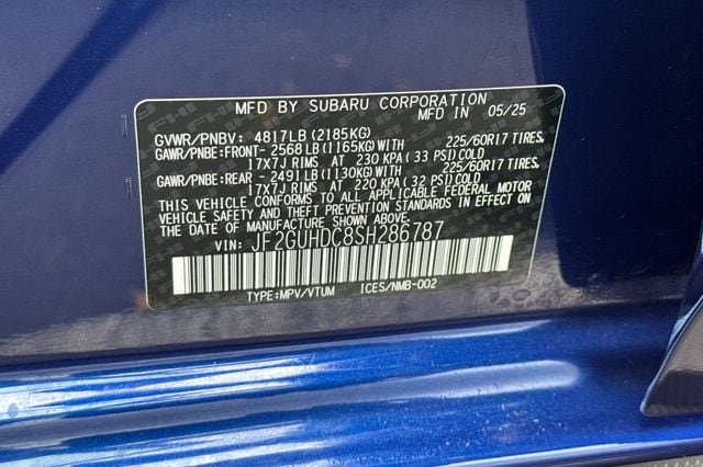 2025 Subaru Crosstrek Premium - Photo 34